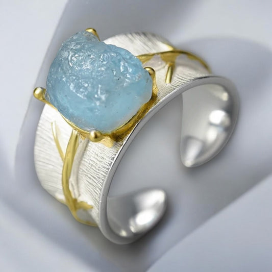 Aquamarine Ring