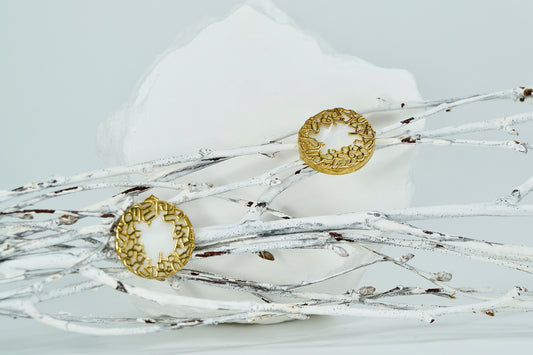 Alphabet Sun Earrings