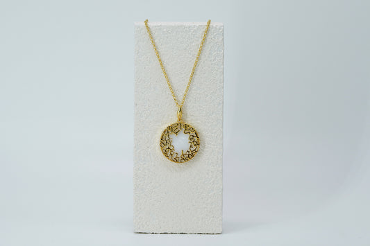 Alphabet Sun Necklace