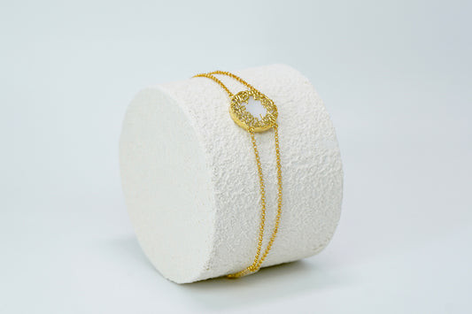 Alphabet Sun Single Bracelet