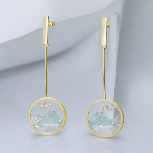 Aquamarine Earrings