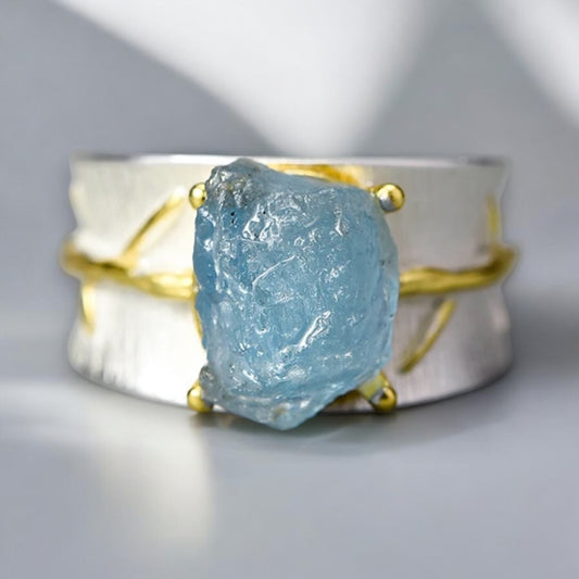 Aquamarine Ring