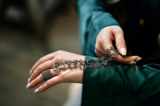 Armenian Alphabet Bracelet