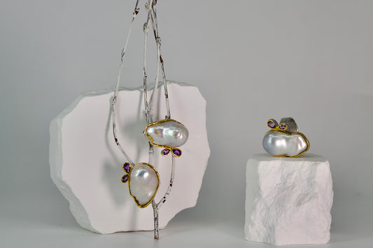 Pearl Vintage Purple Set