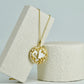Sadaf Grape Initial Necklace