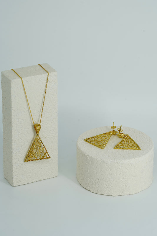 Triangle Alphabet Set