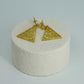 Triangle Alphabet Earrings