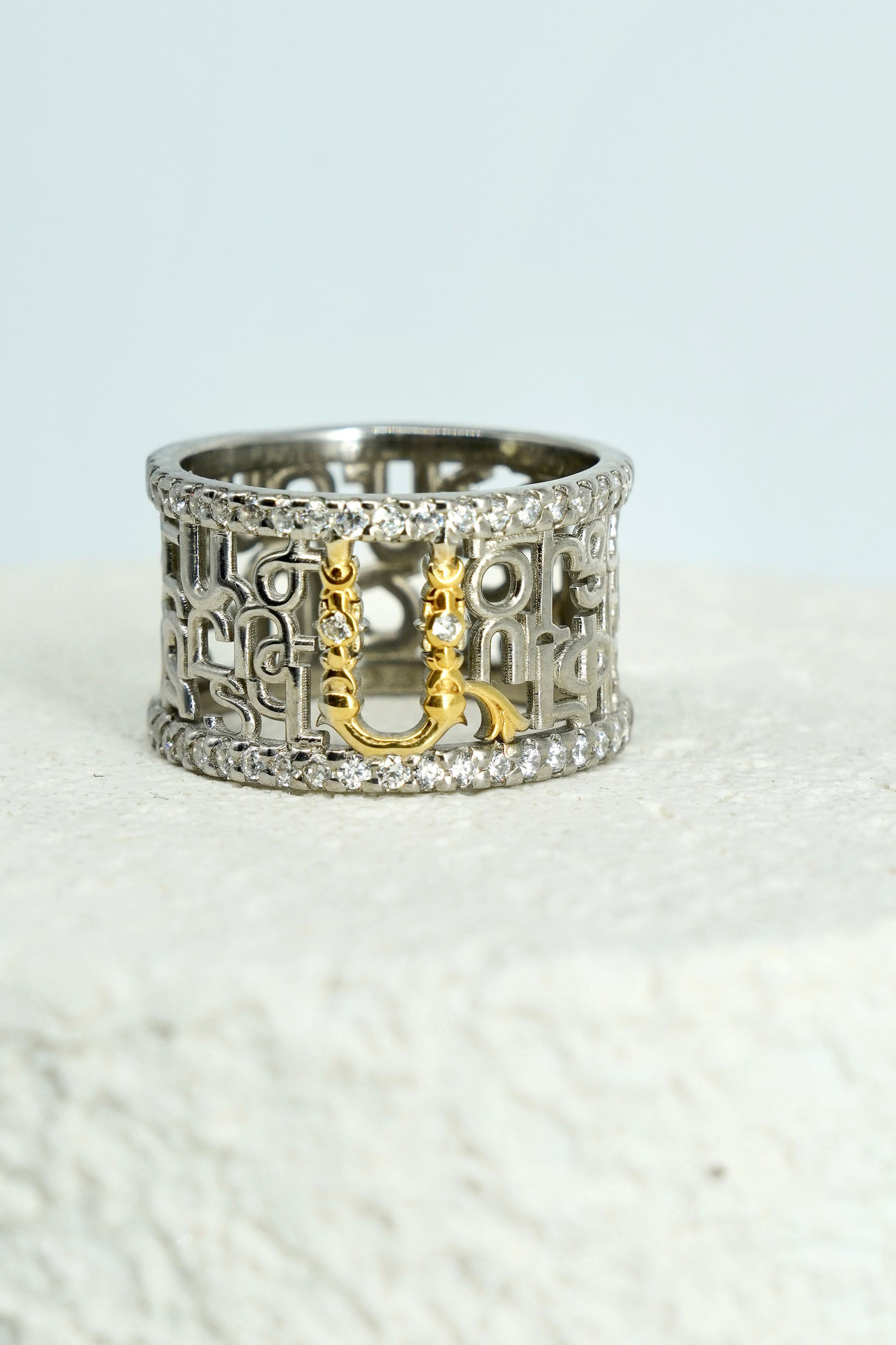 Alphabet Ring Initial – Shine In Beauty