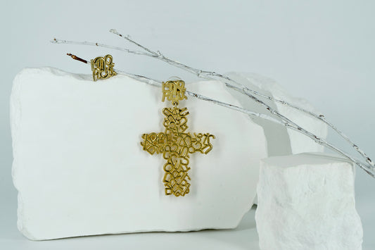 Cross Earring